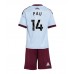 Aston Villa Pau Torres #14 Dětské Oblečení 3rd Dres 2026-27 Krátkým Rukávem (+ trenýrky)
